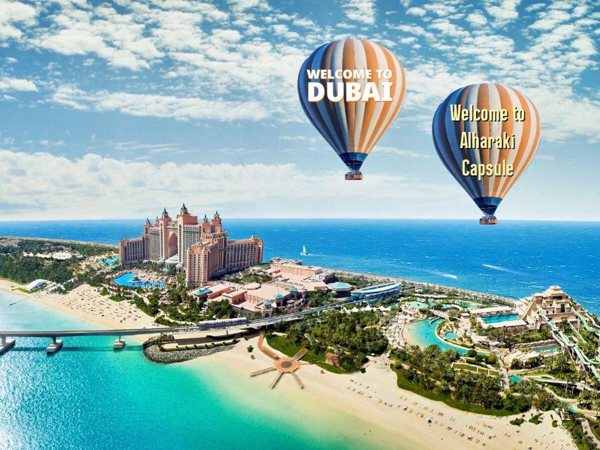 Bed and Breakfast Alharaki Capsule Dubaj Zewnętrze zdjęcie